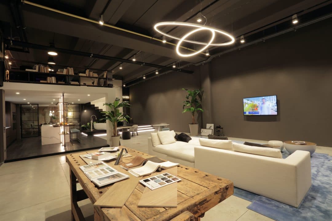 Materia Group Showroom - Materiali